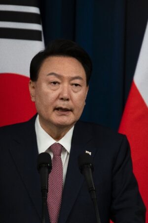 Le président sud-coréen Yoon Suk Yeol, le 24 octobre 2024 à Séoul