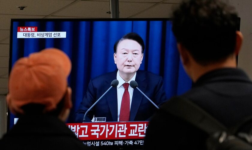 South Korean leader facing mounting calls to resign or be impeached over martial law