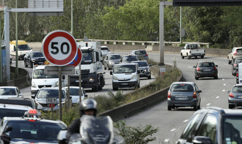 Périph parisien à 50 km/h : de premières baisses de décibels enregistrées depuis octobre