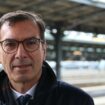 Le président de la SNCF, Jean-Pierre Farandou, à la Gare de l'Est à Paris, le 12 décembre 2023