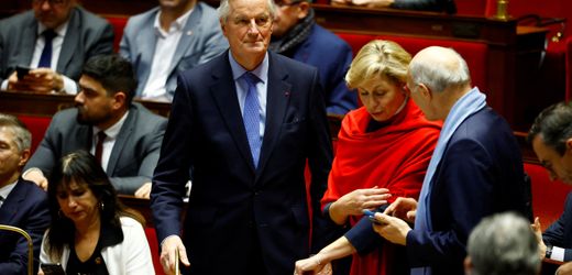 Frankreich: Parlament stürzt Regierung von Premier Michel Barnier