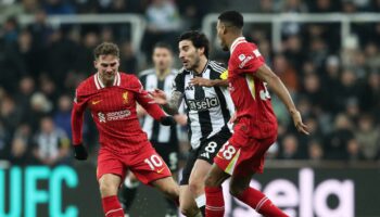 Newcastle vs Liverpool LIVE: Premier League latest score and updates as Isak smashes in long-range goal