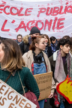 Grève des enseignants : «On veut dire au gouvernement que le mépris, ça suffit»