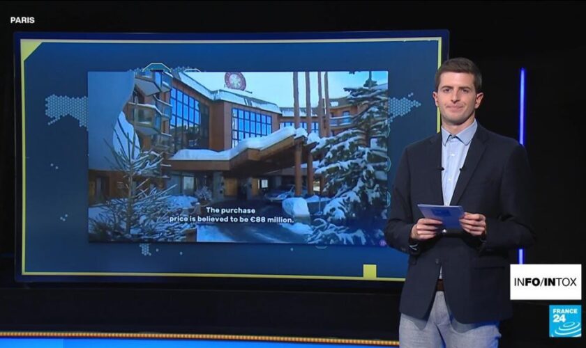 Non, Volodymyr Zelensky n'a pas acheté un palace à Courchevel