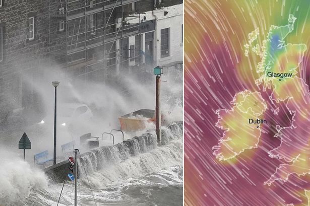 Storm Darragh sparks 560-mile rare Met Office amber 'danger to life' warning before 70mph winds