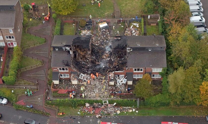 Man charged over house explosion in Newcastle which killed man and seven-year-old boy