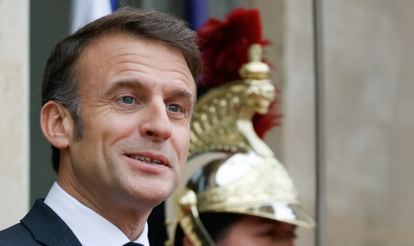 Emmanuel Macron le 5 novembre 2024, à L'Elysée à Paris