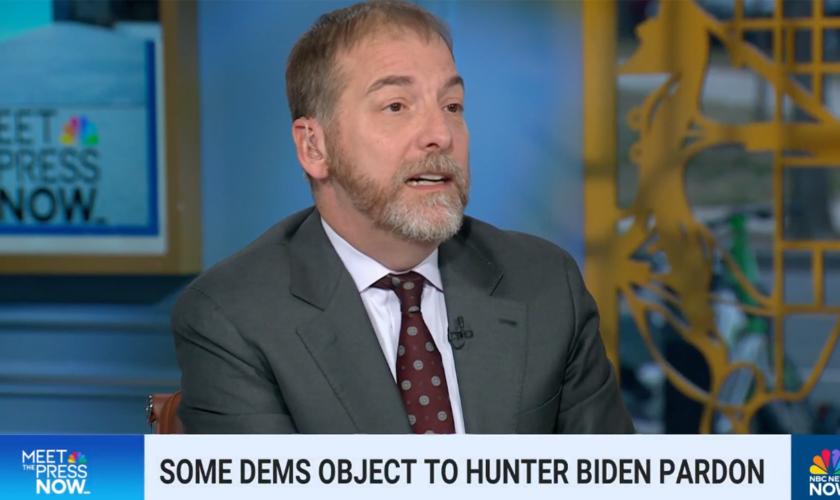 NBC's Chuck Todd goes scorched earth on Hunter Biden pardon: 'Long-term damaging' to the country