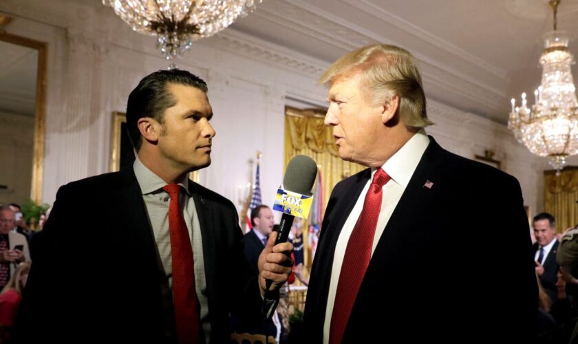 Hegseth hits out at media as confirmation doubts linger; Johnson looks to Musk to axe 75% of government: Live