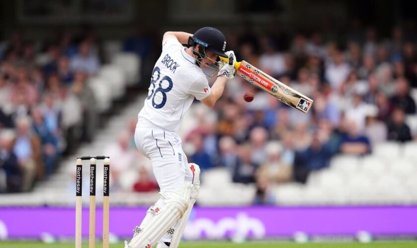 Harry Brook hits stunning century to lead England fightback in Wellington Test