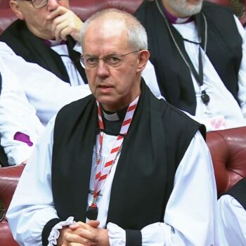 Archbishop of Canterbury 'sorry' for hurt caused by his final speech in the Lords