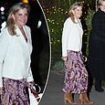 Sophie, Duchess of Edinburgh, looks chic in a bohemian skirt as she supports Kate Middleton at her Christmas carol concert