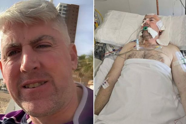 Police arrest bouncer after man 'punched in street' outside Benidorm club and left fighting for life