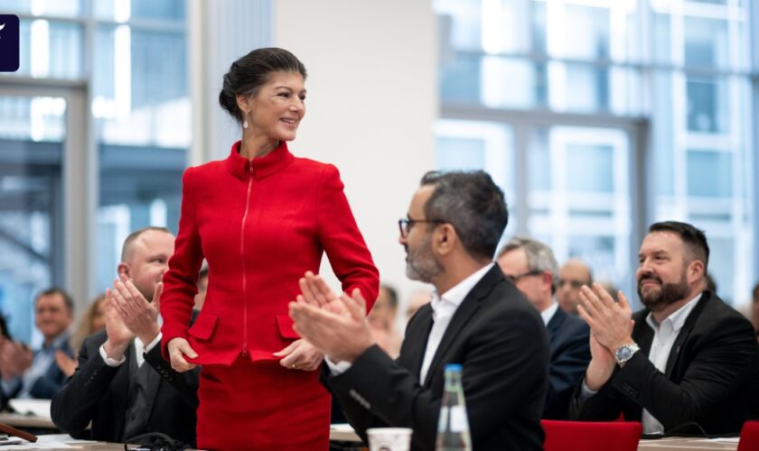 Bündnis Sahra Wagenknecht: Ein Neuling im Wahlkampf