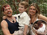 I'm A Celeb star Danny Jones breaks down in tears as he's reunited with wife Georgia Horsley and son Cooper, six, saying jungle life has made him realise how much he loves them