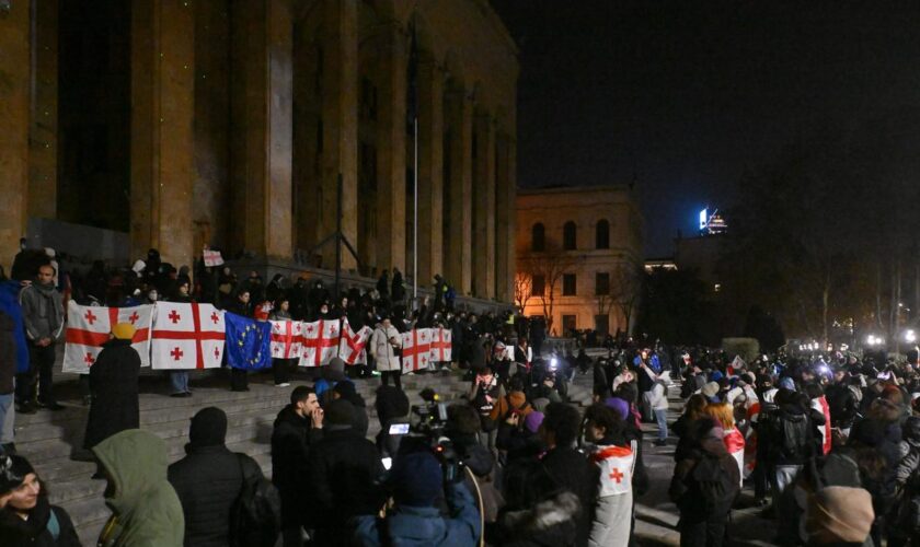 En Géorgie, le Premier ministre dit « gagner » face aux manifestants, mais la crise politique continue