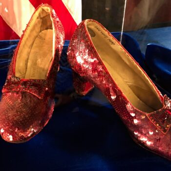 Ruby slippers worn by Judy Garland in 'The Wizard of Oz' to be auctioned nearly 20 years after theft