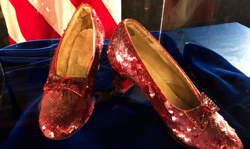 Ruby slippers worn by Judy Garland in 'The Wizard of Oz' to be auctioned nearly 20 years after theft