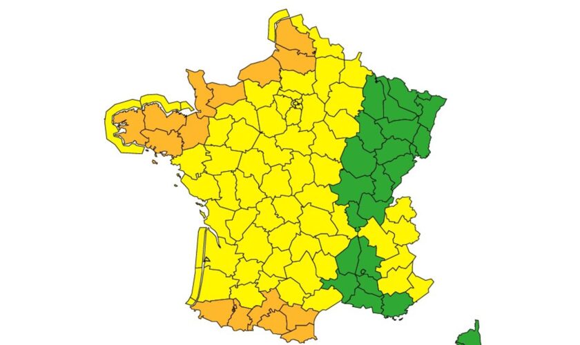 Météo : la vigilance orange étendue à 15 départements en raison de la tempête Darragh et de chutes de neige