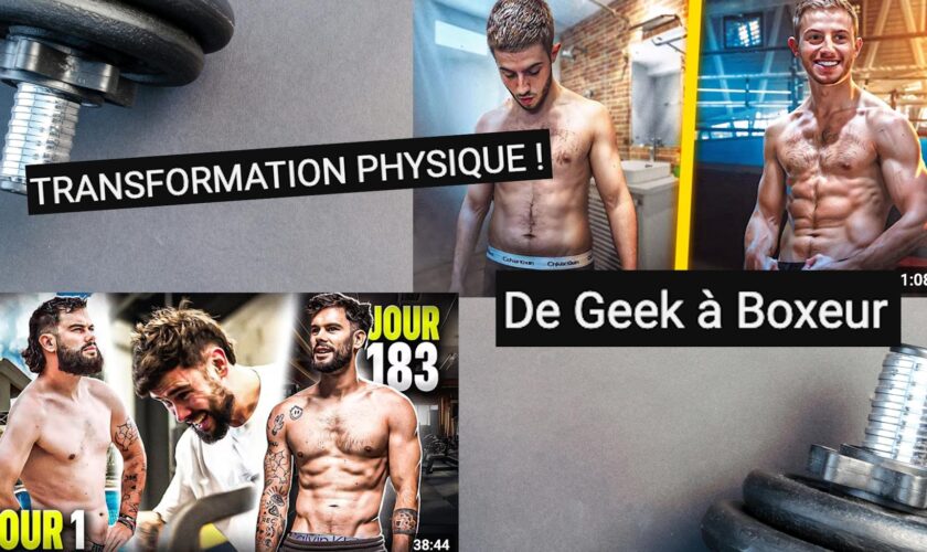 Pour le DTR Fight et sur YouTube, le rite de passage des transformations physiques pour faire cliquer