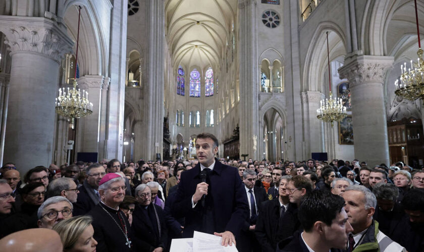 EN DIRECT - Réouverture de Notre-Dame : suivez la cérémonie et le discours de Macron