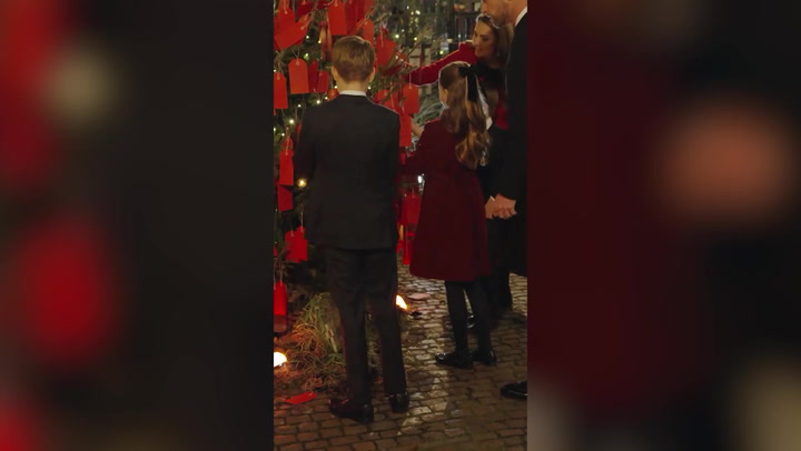 Princess of Wales shares behind-the-scenes footage of Christmas carol concert