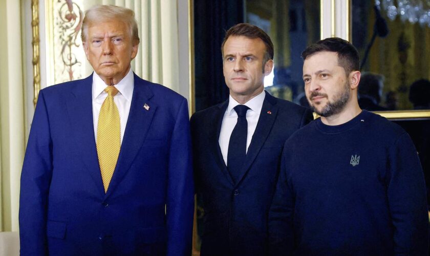 Frankreich: Macron, Trump und Selenskyj treffen sich zu Gespräch in Paris