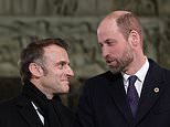 Prince William arrives at glitzy Notre Dame reopening ceremony alongside world leaders including Donald Trump and Emmanuel Macron