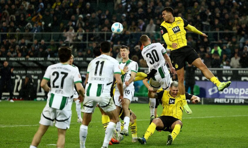 Bundesliga, 13. Spieltag – Samstag: Dortmund und Gladbach spielen unentschieden