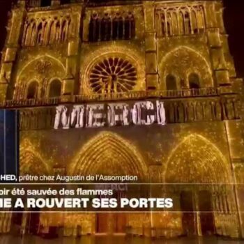 Notre-Dame de Paris rouvre ses portes : "C'est une célébration de naissance"