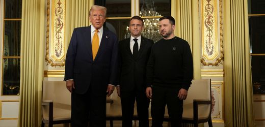 Treffen von Trump, Macron und Selenskyj: »Wir alle wollen, dass dieser Krieg auf gerechte Weise beendet wird«