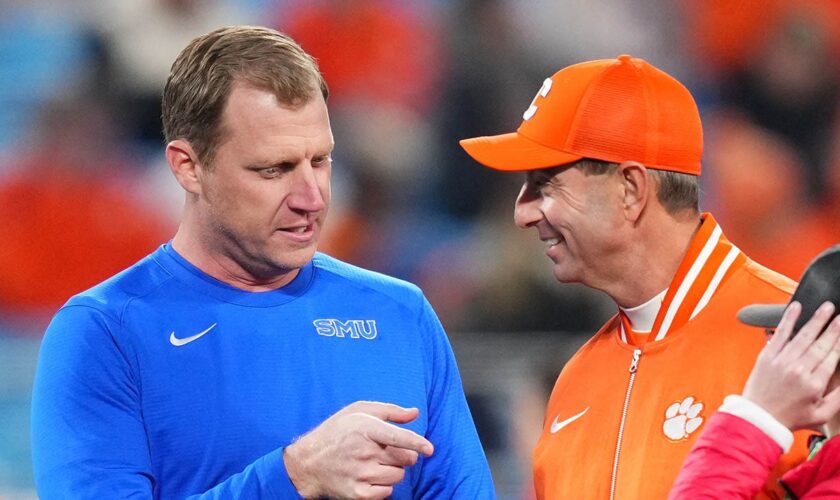 Clemson's Dabo Swinney says SMU 'better be' in College Football Playoff after beating them in ACC title game