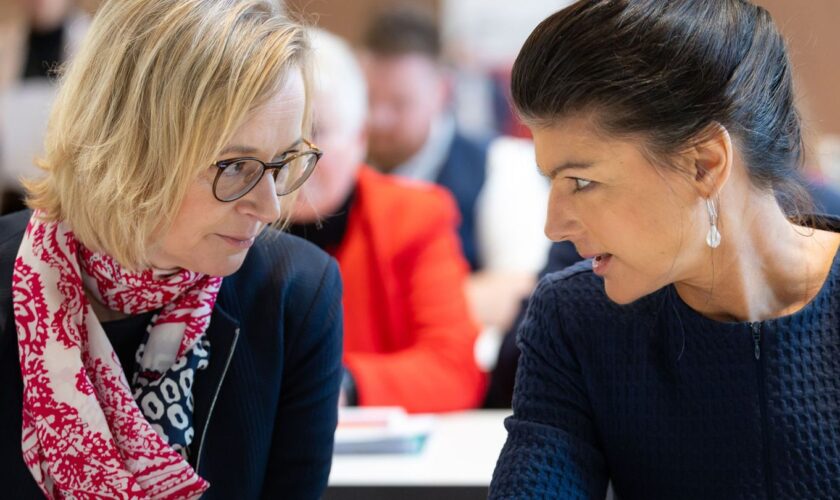 Nach einem innerparteilichen Streit hat Thüringens BSW-Chefin Katja Wolf den Segen von Sahra Wagenknecht für die Bildung einer B