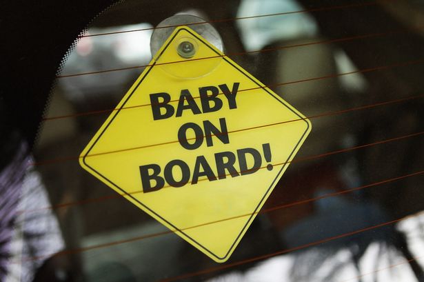 Parents horrified after learning real reason 'baby on board' car signs exists