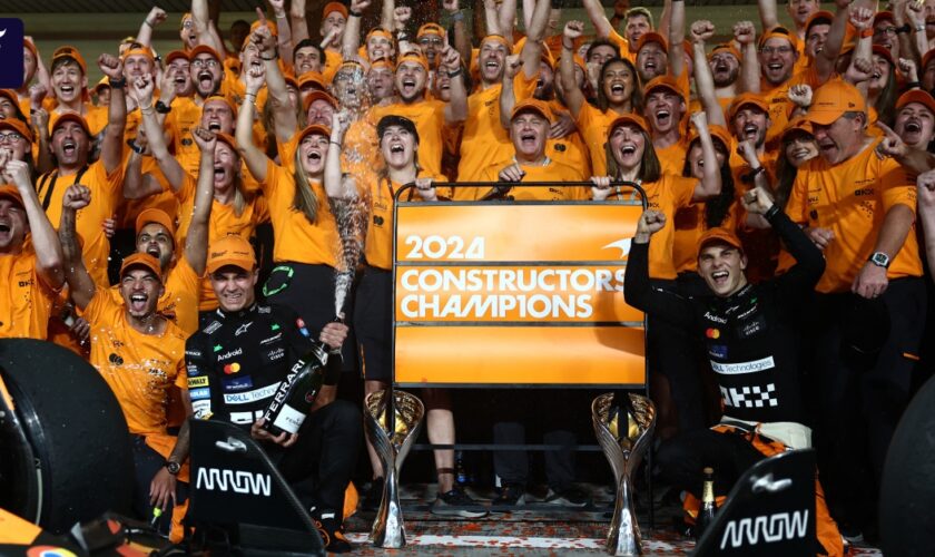 Formel 1 in Abu Dhabi: Norris macht McLaren zum Weltmeister