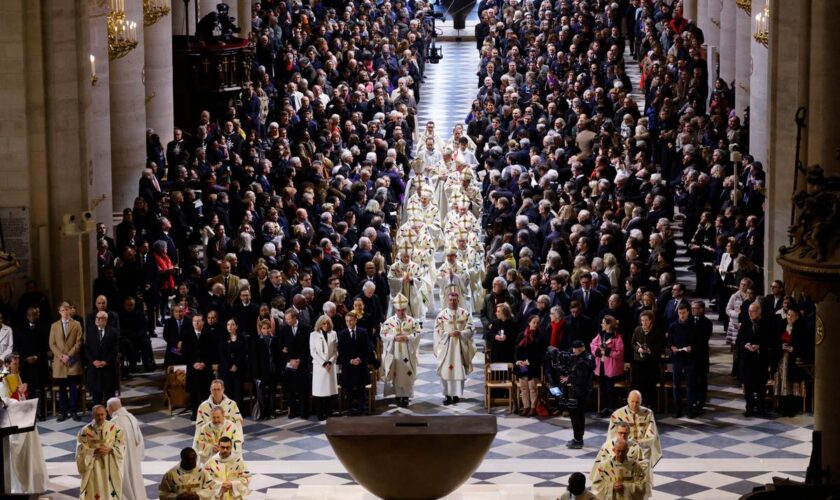 « La peine du 15 avril 2019 est effacée » : Notre-Dame de Paris célèbre sa première messe depuis cinq ans