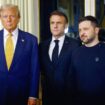 (g-d) Le président américain élu Donald Trump, le président français Emmanuel Macron et le président ukrainien Volodymyr Zelensky lors d'une réunion à l'Elysée, le 7 décembre 2024 à Paris