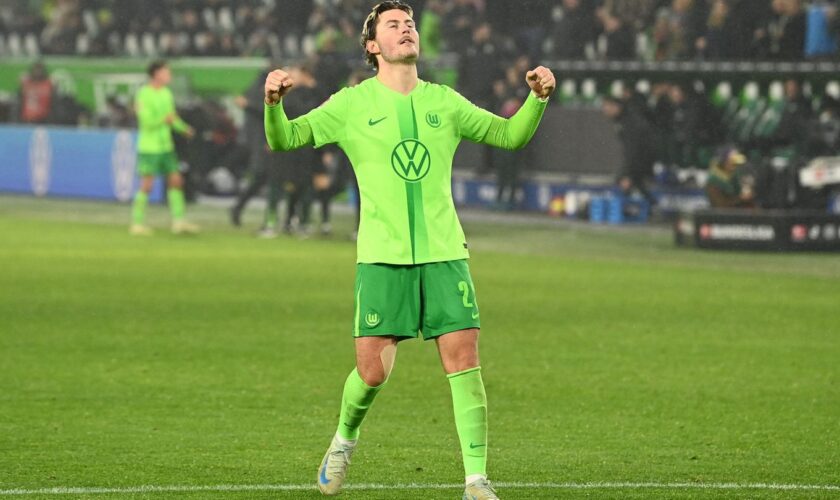 Wolfsburger Matchwinner gegen Mainz: Der Däne Jonas Wind. Foto: Swen Pförtner/dpa