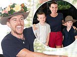 King Of The Jungle Danny Jones receives a hero's welcome while runner-up Coleen Rooney cuddles her sons as the I'm A Celeb finalists reunite with loved ones at the hotel after a month of Jungle life