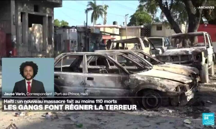 En Haïti, les gangs font régner la terreur, un nouveau massacre fait au moins 110 morts