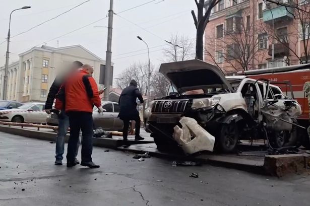 Notorious Putin jailer who ran 'torture prison' killed by car bomb in Russian-occupied Ukraine