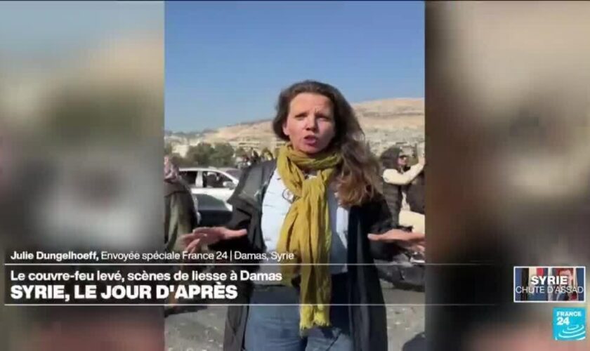 Chute de Bachar al-Assad : scènes de liesse dans la capitale Damas