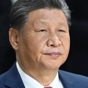 Le président chinois Xi Jinping participe à la réunion du sommet des BRICS à Kazan, en Russie, le 23 octobre 2024