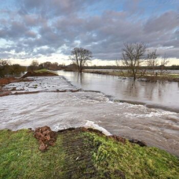 Das Hochwasser an der Helme hatte im Süden Sachsen-Anhalts zum Jahreswechsel für Schäden gesorgt. (Archivbild) Foto: Heiko Rebsc