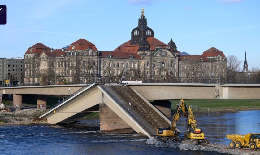 Dresden: Carola-Brücke muss komplett abgerissen werden