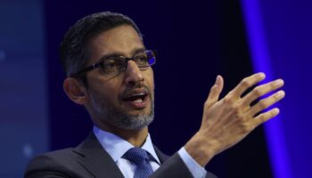 Le directeur général de Google Sundar Pichai à San Francisco, le 16 novembre 2023