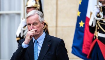 Michel Barnier le 3 octobre 2024 à Matignon