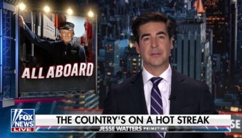 JESSE WATTERS: The train's departing from Mar-a-Lago and everyone's scrambling for a seat