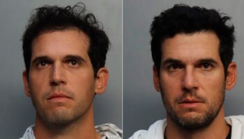 Alon Alexander (left) and Oren Alexander, face sex trafficking charges. Pic: AP