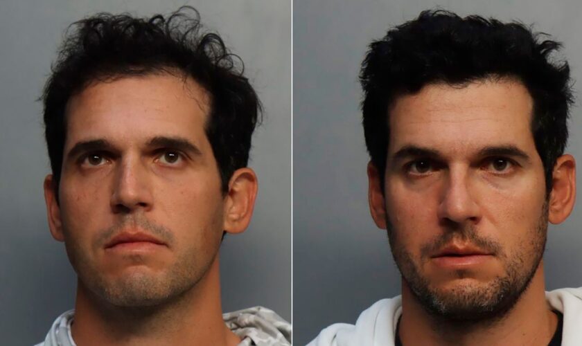 Alon Alexander (left) and Oren Alexander, face sex trafficking charges. Pic: AP